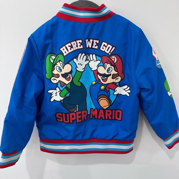 Nintendo Super Mario Bomber Jacket, Mario and Luigi Jacket
- Size 4 - Picture 3 of 11